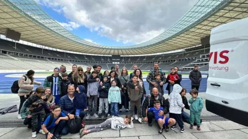 The Israeli delegation to Berlin. Credit: Courtesy.