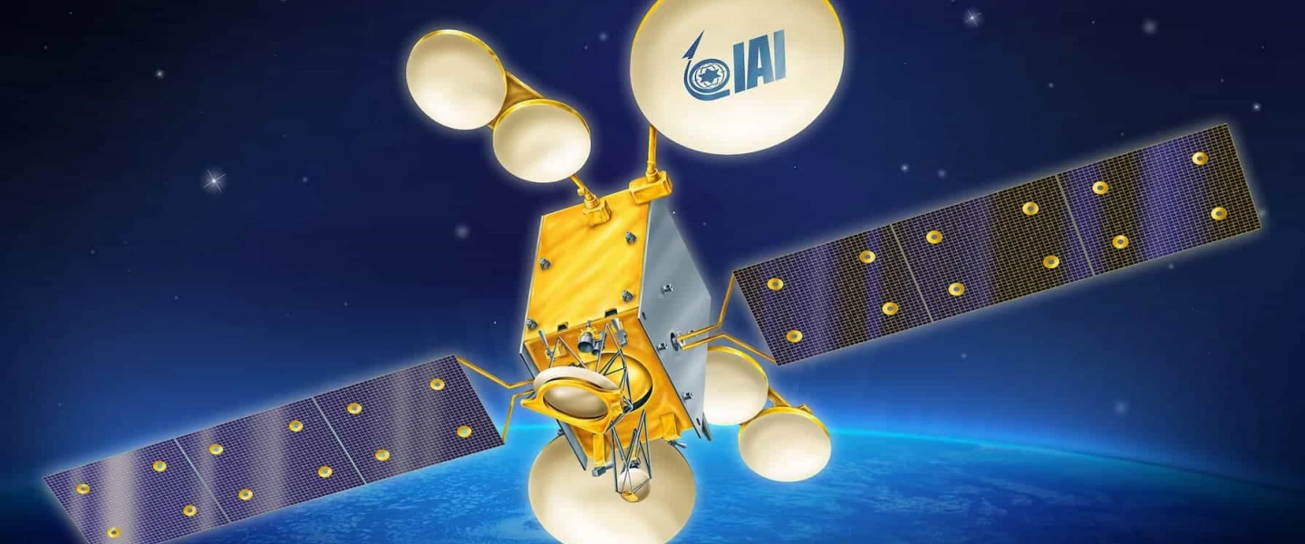 Israel's Dror-1 satellite. Imaging: IAI.