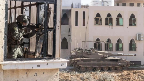 IDF soldiers during Gaza ground operations on Jan. 14, 2024. Credit: IDF.