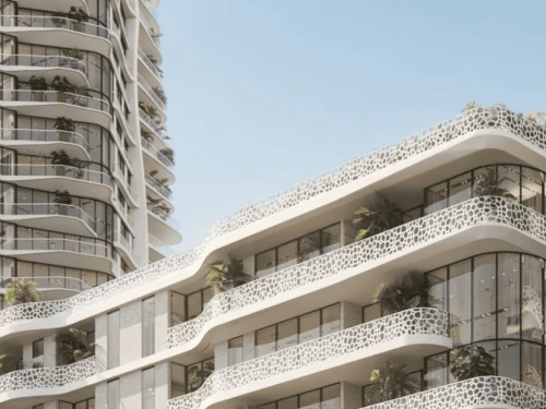 Apartments at the Rainbow Tel Aviv residential resort development. Credit: rainbowtlv.com.