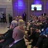 Israeli Prime Minister Benjamin Netanyahu addresses a delegation of 41 Democratic members of Congress in Jerusalem. Credit: AIPAC via Twitter.