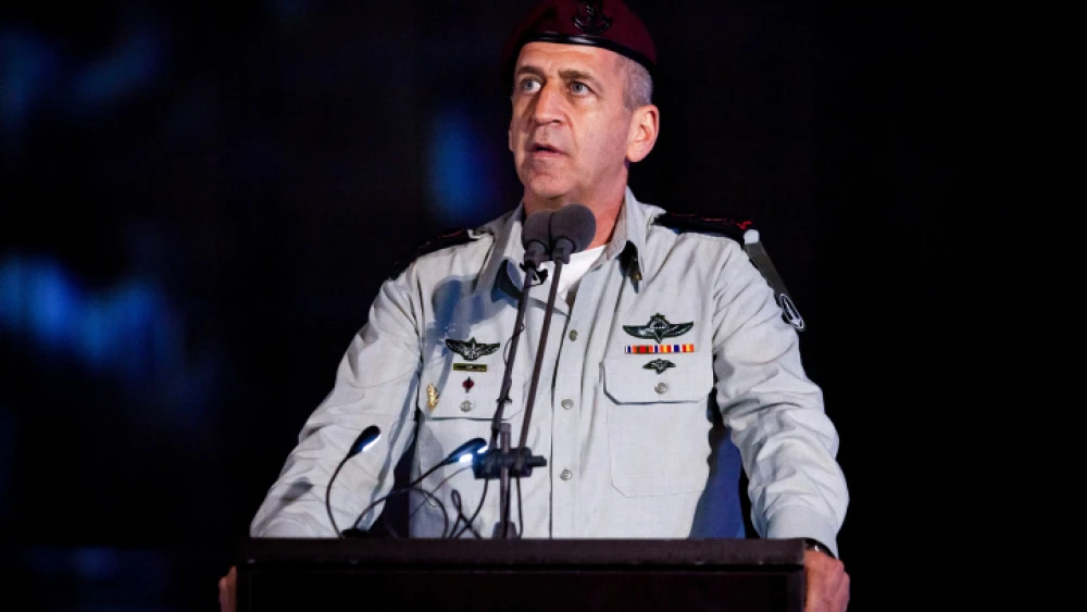 IDF Chief of Staff Lt. Gen. Aviv Kochavi at a graduation ceremony of naval officers of the Israel Navy in Haifa Naval Base, northern Israel on March 4, 2020. Photo by Flash90.