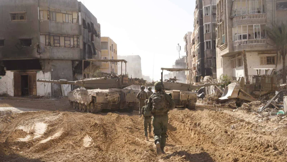 Israeli forces during Gaza ground operations, Jan. 11, 2024. Credit: IDF.