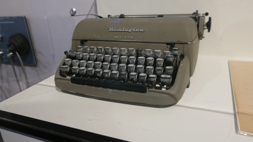 Typewriter Nuremberg Trials
