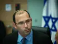 Knesset Constitution, Law and Justice Committee head Simcha Rothman chairs leads a committee meeting in Jerusalem, July 4, 2023. Photo by Yonatan Sindel/Flash90.