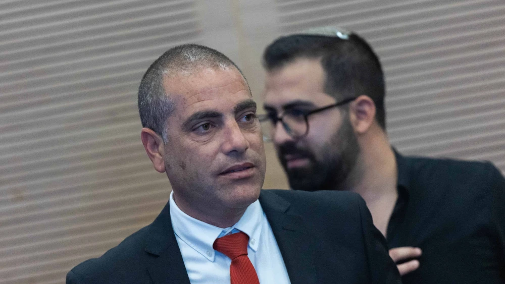 Knesset House Committee Chairman Ofir Katz during a committee meeting, June 30, 2025. Photo by Yonatan Sindel/Flash90.