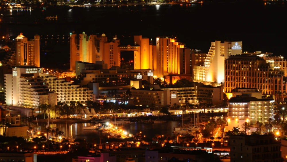 The southern Israeli city of Eilat, on July 28, 2019. Photo by Mendy Hechtman/Flash90.