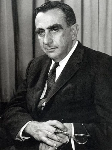 Theoretical physicist Edward Teller in 1958 as the director of Lawrence Livermore National Laboratory. Credit: Wikimedia Commons.
