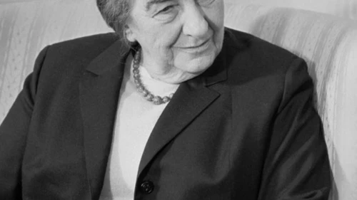 Former Israeli Prime Minister Golda Meir. Credit: Library of Congress via Wikimedia Commons.