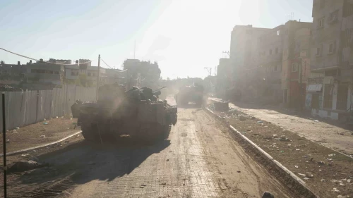 Israeli troops operating in the Hamas-ruled Gaza Strip, Nov. 30, 2023. Credit: IDF.