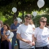 Leah and Simcha Goldin, the parents of late IDF Lt. Hadar Goldin, whose body is being held by Hamas in Gaza, attend a rally outside of Israel's Ministry of Defense in Tel Aviv on Aug. 31, 2018, calling on the government to do more to return the bodies of Goldin and IDF soldier Oron Shaul. Credit: Miriam Alster/Flash90.