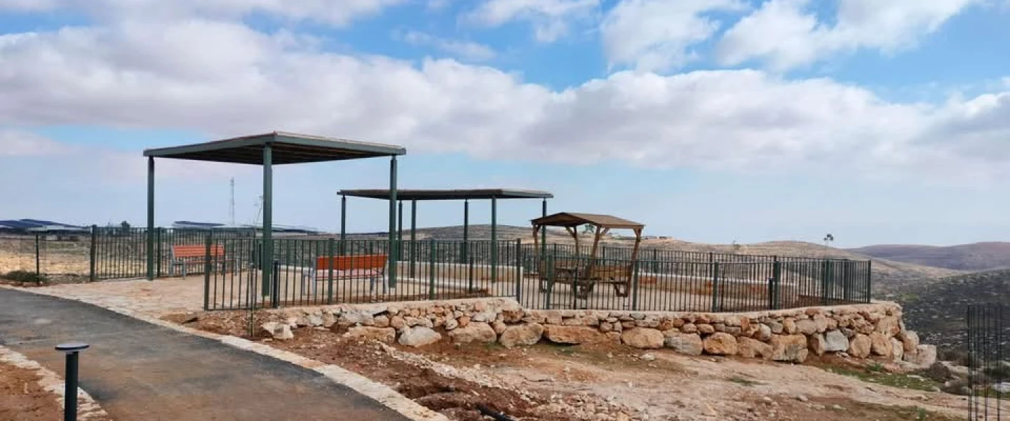 The “David’s Wanderings Path” on the edge of the Judean Desert in the Mount Hebron region, August 2026. Credit: Courtesy of Mount Hebron Regional Council.
