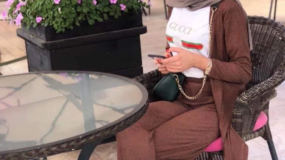 Israa Ghrayeb, 21, was allegedly murdered by members of her family in July 2019 in a so-called "honor killing." Source: Twitter.