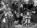 Hungarian Jews shortly before their murder at Auschwitz-Birkenau in Nazi-occupied Poland in May 1944. Photo credit: Yad Vashem.