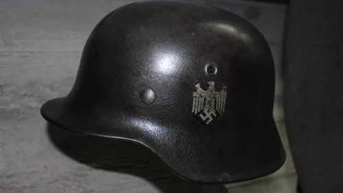 Helmet swastika