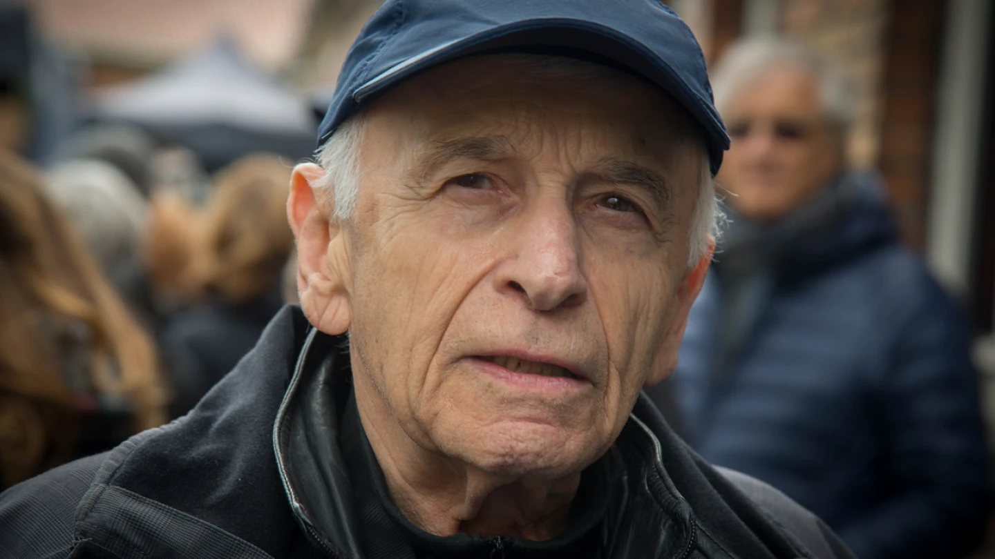Holocaust survivor Max Eisen. Credit: Eynat Katz of the March of the Living.