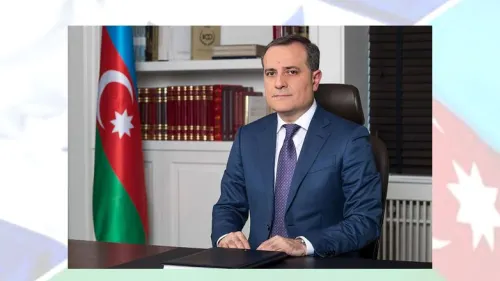 Azerbaijani Foreign Minister Jeyhun Bayramov. Credit: Azerbaijani Foreign Ministry.