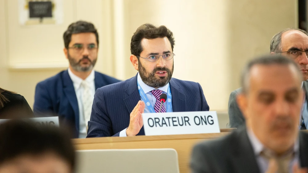 Hillel Neuer, executive director of UN Watch. Credit: Courtesy.