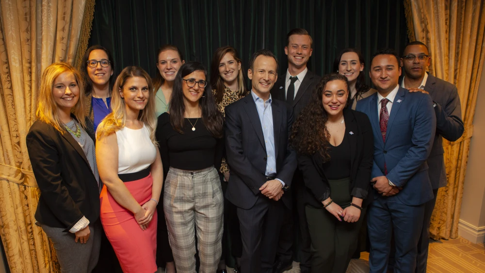 The staff of the Maccabee Task Force. Credit: Courtesy.