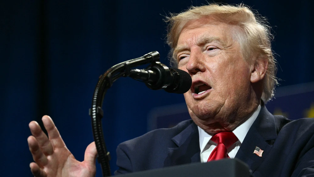U.S. President Donald Trump speaks during an event promoting his administration's recent tax-relief initiative at Red Rock Casino Resort and Spa in Las Vegas, Nevada, on Aug. 5, 2026. Photo by Jim Watson / AFP via Getty Images.