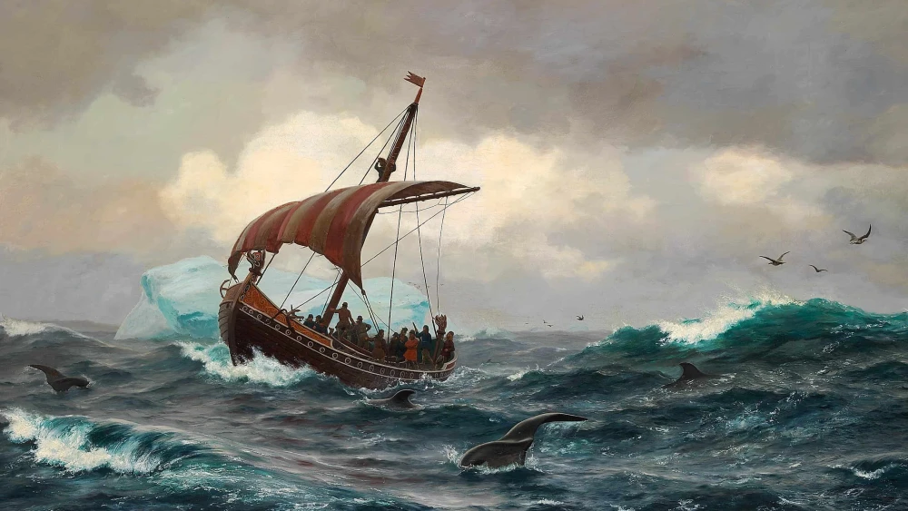 “Summer in the Greenland Coast”