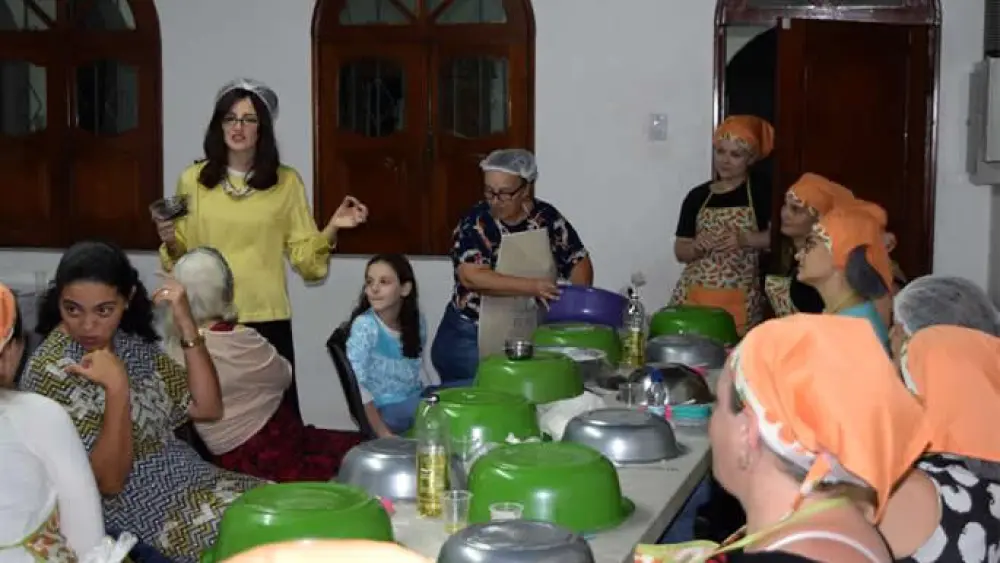 Devorah Lea Raichman, left, is the first rebbetzin in the city’s history. Credit: Chabad.org/News.