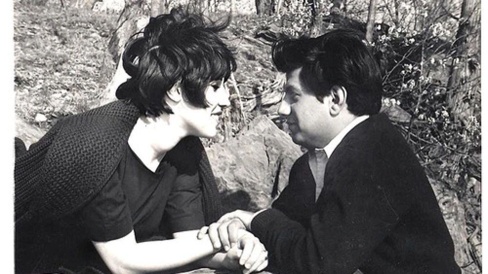 Phyllis Chesler and her ex-husband from Afghanistan, Abdul-Kareem. Credit: Courtesy.