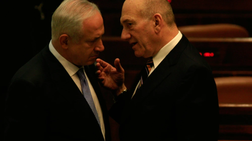Olmert, Netanyahu