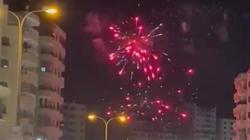 Palestinians celebrate Friday's Jerusalem synagogue massacre. Via MEMRI.