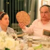An Israeli family during a Passover seder, April 22, 2016. Credit: Nati Shohat/Flash90.