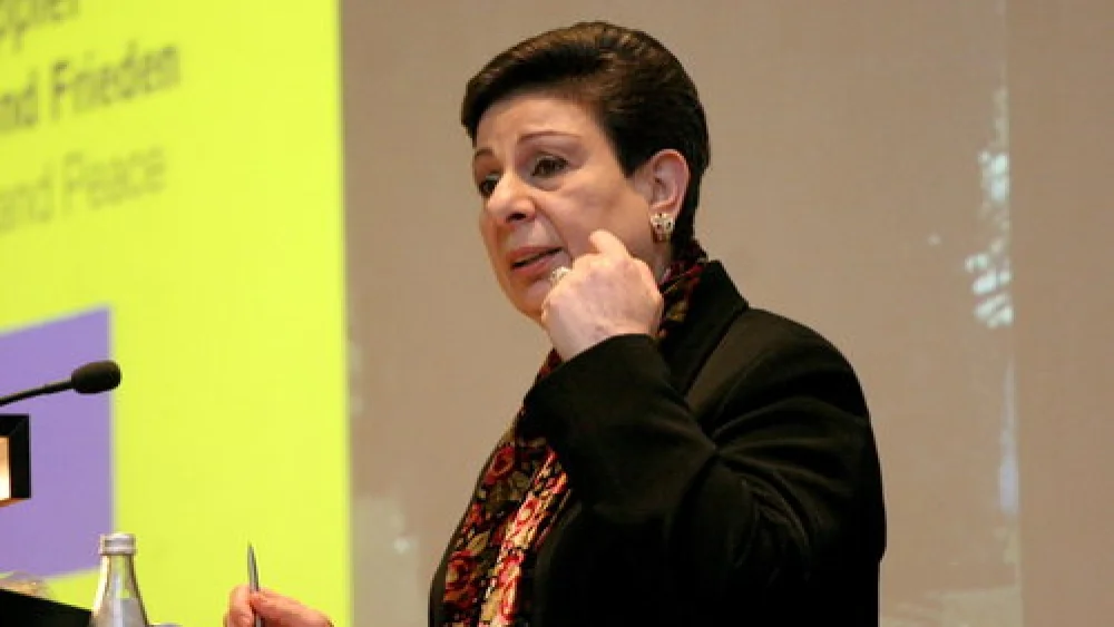 Hanan Ashrawi has served as a spokesperson for the Palestinian Authority and the Palestine Liberation Organization to American audiences for more than two decades. Credit: Carsten Sohn via Wikimedia Commons.