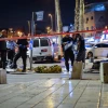 Israeli security forces at the scene of a terror attack outside Damascus Gate in Jerusalem's Old City, on Dec. 4, 2021. Photo by Jamal Awad/Flash90.
