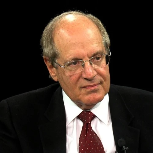 Simon Deng, an escaped jihad slave from South Sudan, is accompanied in Israel by Dr. Charles Jacobs (pictured), President of the American Anti-Slavery group.