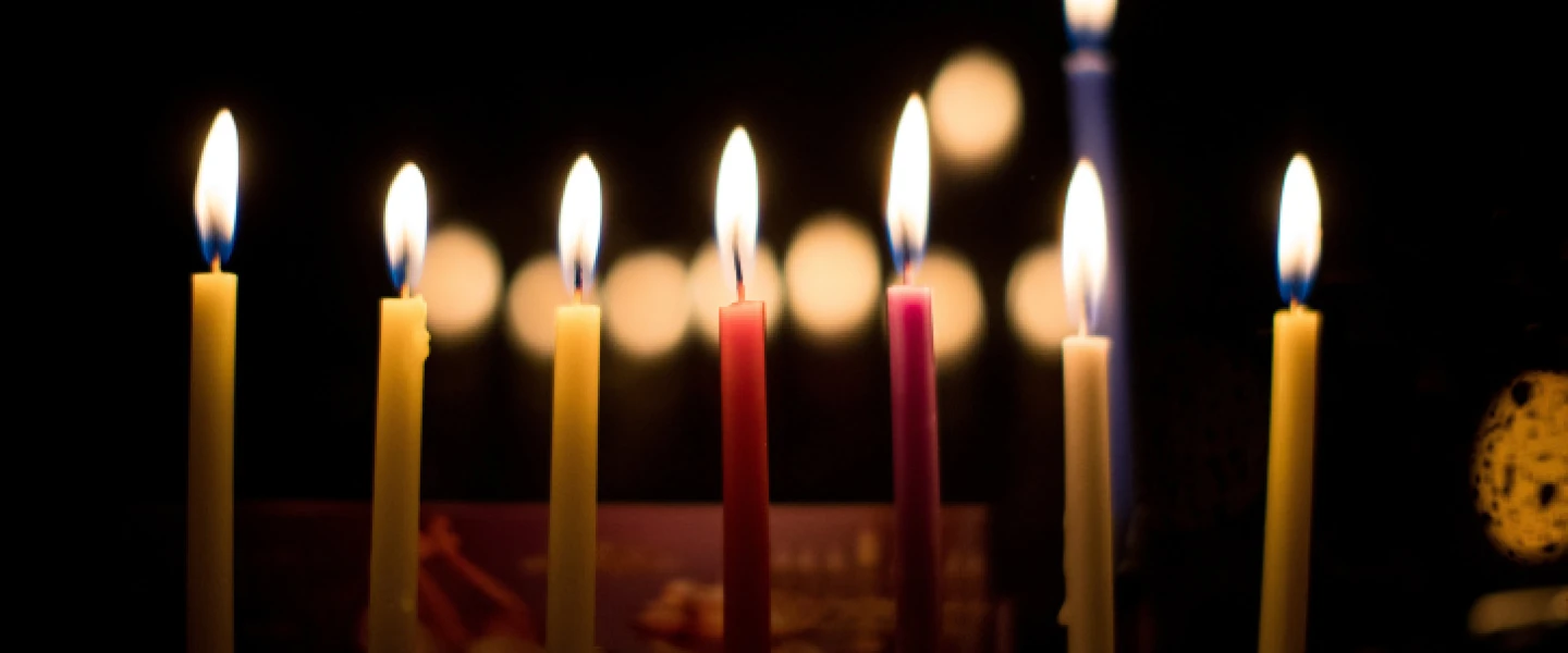 Chanukah Menorah in Jerusalem