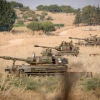 Israeli army forces stationed near the border between Israel and Lebanon in the Golan Heights on July 27, 2020. Photo by David Cohen/Flash90.