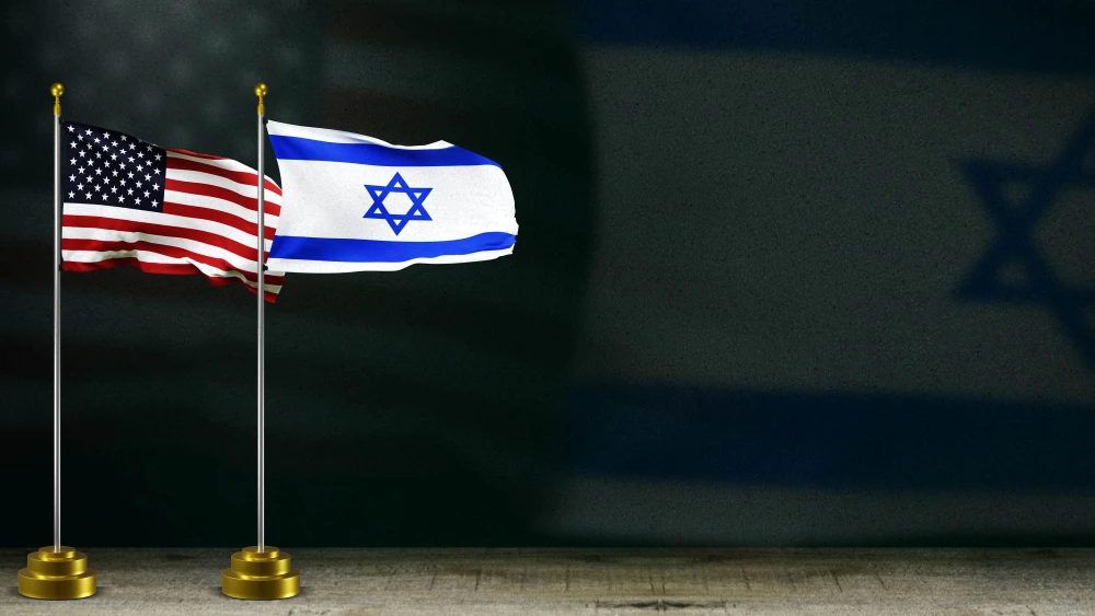 Israel, America, Flags, Relationship