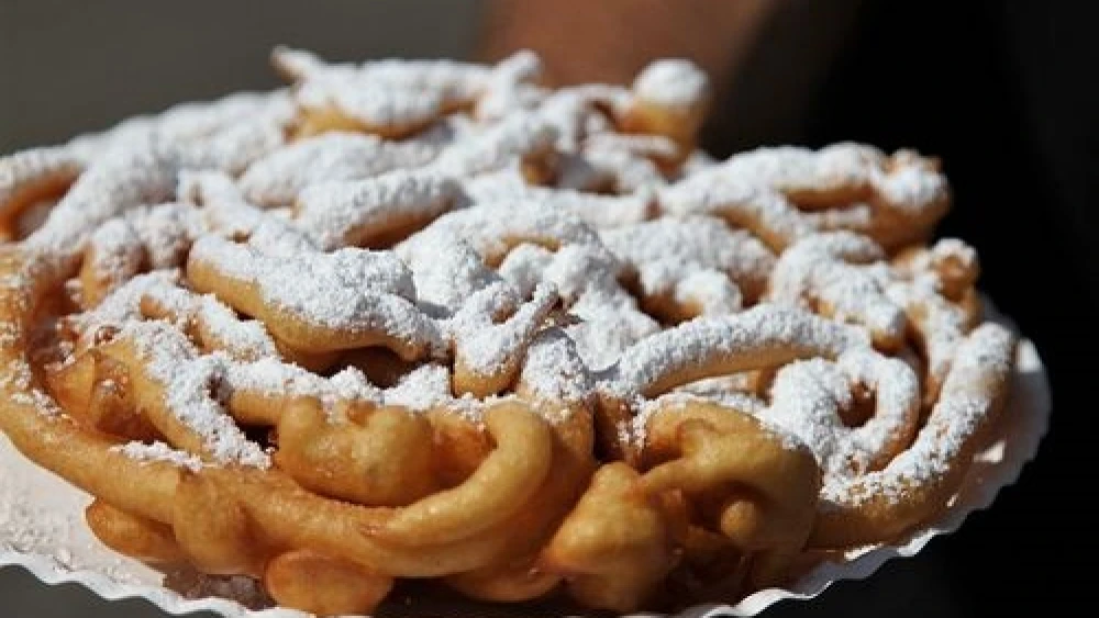 Funnel cake. Credit: Justin Matrose via Wikimedia Commons.