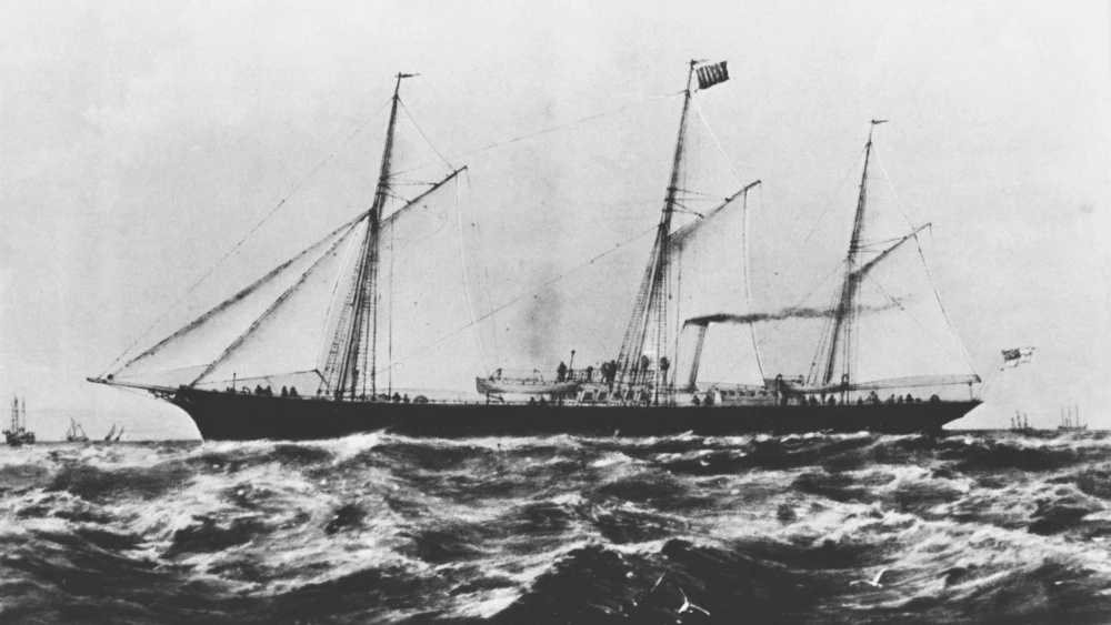 The “Struma” passenger streamer with 769 Jewish refugees on board. Credit: IDF Archives.