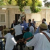 Click photo to download. Caption: The Aug. 8 Torah dedication in Sderot. Credit: Provided photo.