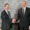 Israeli President Isaac Herzog during a meeting with Azerbaijani President Ilham Aliyev on the sidelines of the World Economic Forum Annual Meeting in Davos, Switzerland, Jan. 21, 2026. Photo by Kobi Gideon/GPO.