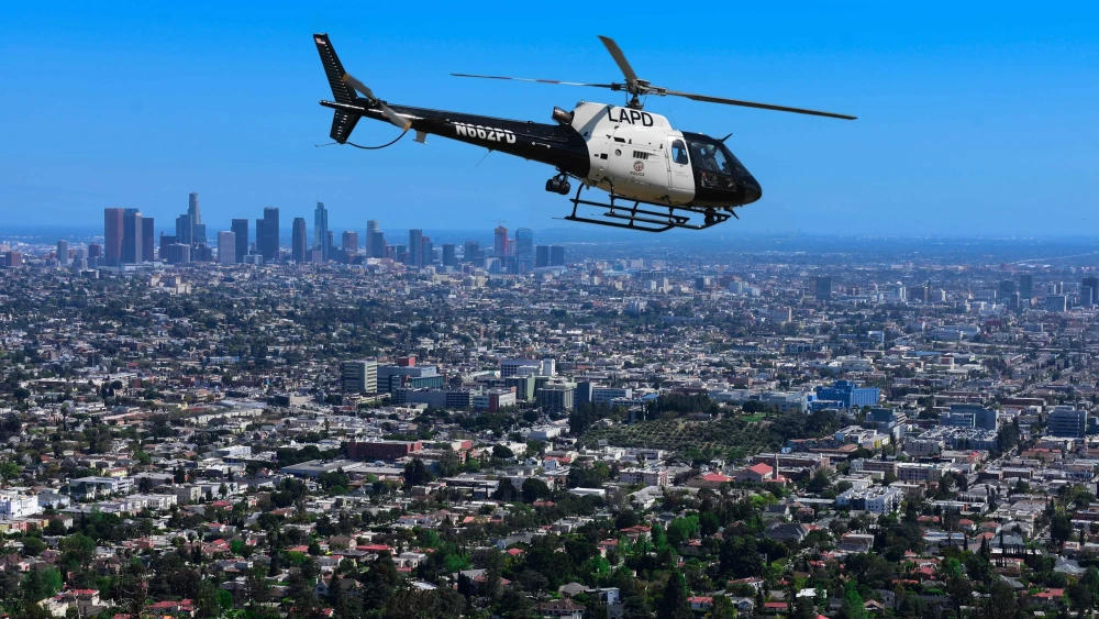 LAPD Helicopter, Los Angeles