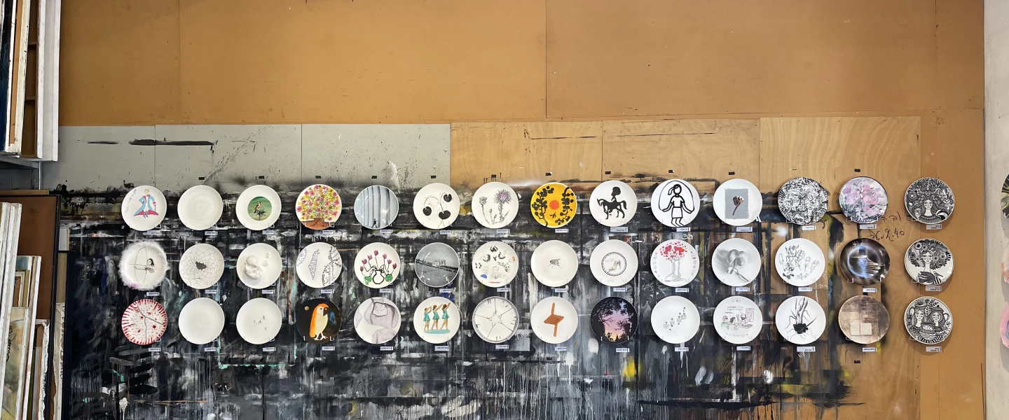 A Plate of Hope and Color Leading Israeli artists unite to embrace lone soldiers
