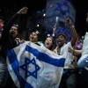 People wear Israeli flags as they take part in celebrations marking Israel's 71st Independence Day in Jerusalem on May 8, 2019. Photo by Hadas Parush/Flash90.