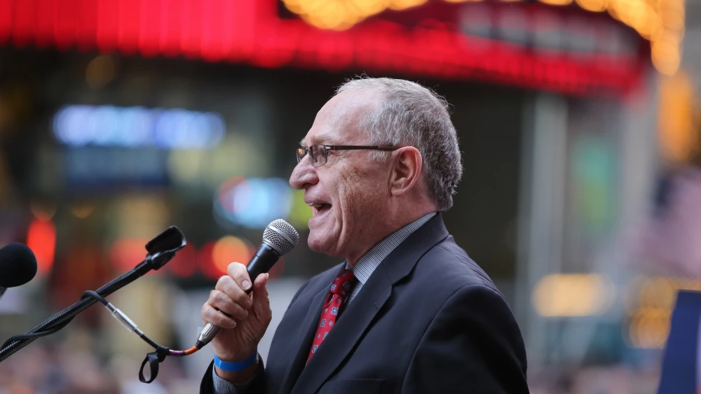 Alan Dershowitz in New York City, July 2015. Credit: A Katz/Shutterstock.