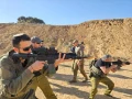 A Magen48 team training with the Israel Defense Forces. Credit: Courtesy of Magen48.