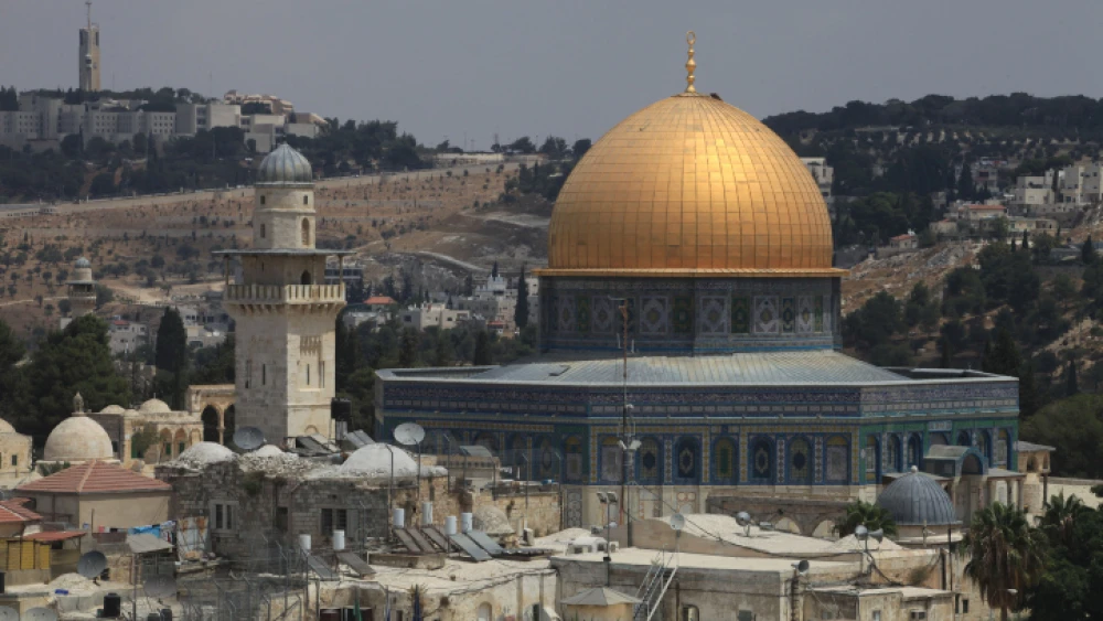 The Dome of the Rock in Jerusalem's Old City. The dome is an Islamic shrine which houses the Foundation Stone, the holiest spot in Judaism, and is a major landmark located on the Temple Mount in Jerusalem. It was completed in 691 C.E., making it the oldest extant Islamic building in the world. Aug. 11, 2009. Photo by Nati Shohat/Flash90.