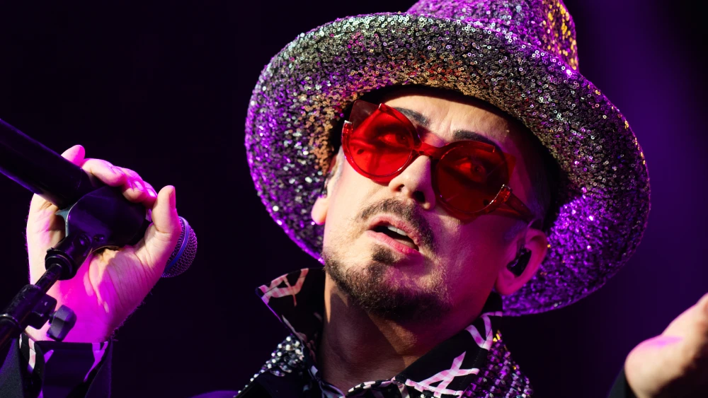Boy George performs on stage during the Henley Festival 2026 at Mill Meadows in Henley-on-Thames, England, on July 8, 2026. Photo by Ki Price/WireImage/Getty Images.