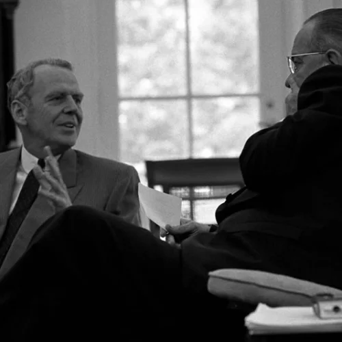 Clark Clifford. Credit: LBJ Library/Yoichi Okamoto.