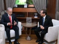 Israel's Prime Minister Benjamin Netanyahu and President Isaac Herzog meet in Jerusalem, July 6, 2025. Photo by Haim Zach/GPO.