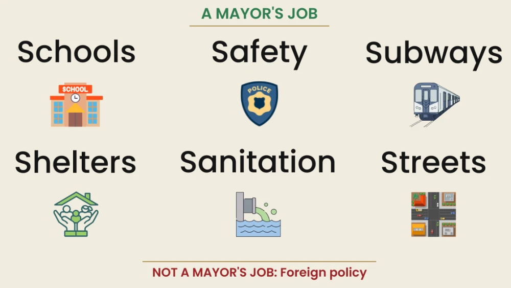 A mayor's job. Credit: Courtesy.